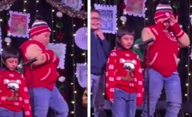 Tetëvjeçari në Kaliforni bëhet viral me vallëzimin e tij në koncertin dimëror të shkollës