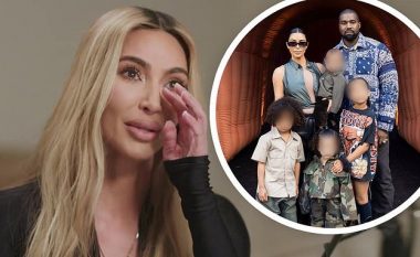 Kim Kardashian shpërthen në lot teksa flet për bashkë-prindërimin me Kanye Westin: Është vërtet e vështirë