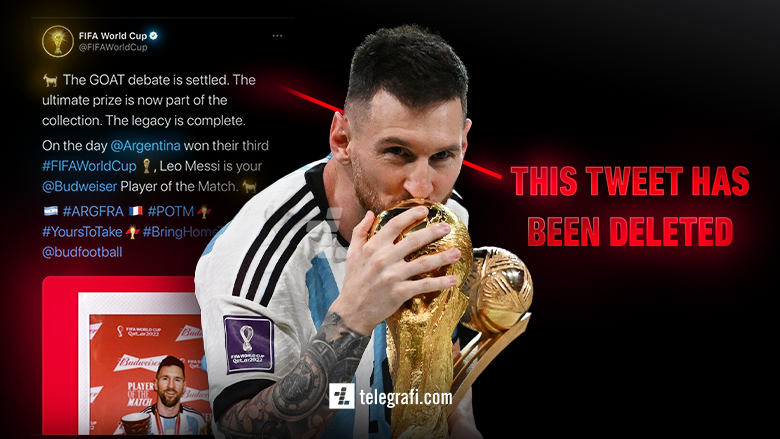 FIFA fshin postimin ku thuhet se Messi është GOAT-i i futbollit