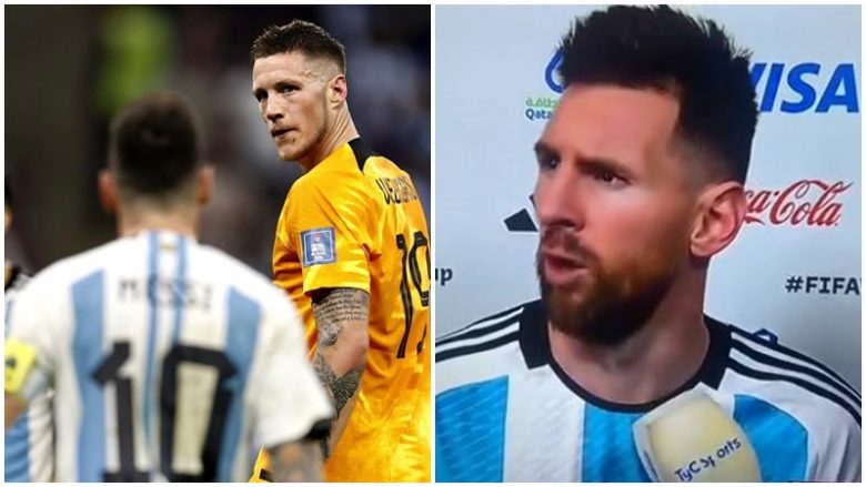 Tensione edhe pas ndeshjes Holandë – Argjentinë, Messi i thotë Weghorstit:  Çfarë po shikon, largohu nga këtu budalla