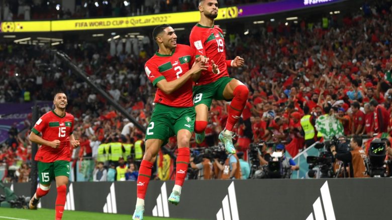 Maroku në qiellin e shtatë, mposht edhe Portugalinë dhe siguron gjysmëfinalen