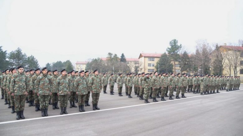 Sot u bë pritja e 200 ushtarëve të ri që i bashkohen Ushtrisë së Maqedonisë së Veriut