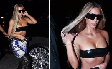 Kim Kardashian lë pas krahëve dramën me Kanye Westin dhe skandalin e Balenciagas, merr vëmendje me veshjen provokuese