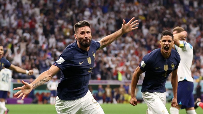 Franca kthen epërsinë me Olivier Giroud, ndërsa Harry Kane humb penalltinë