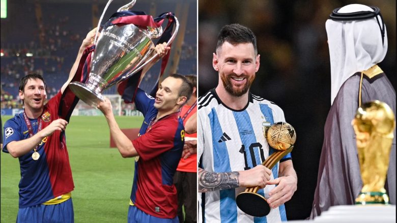 Iniesta me deklaratë të fuqishme për Messin: Për mua ishte më i miri edhe pa Kupën e Botës, por kritikët do të gjejnë sërish justifikime