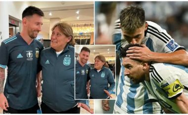 Lisandro Martinez merr nënën e tij për të takuar Lionel Messin: Një ëndërr e realizuar, asnjëherë nuk e kishte menduar se do ta takoja