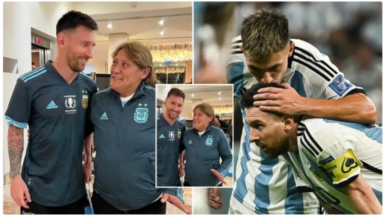 Lisandro Martinez merr nënën e tij për të takuar Lionel Messin: Një ëndërr e realizuar, asnjëherë nuk e kishte menduar se do ta takoja