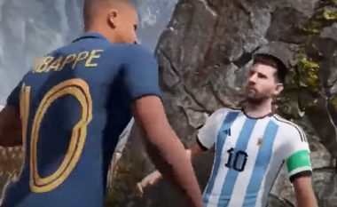 Shikoni si përballen në një video-lojë “Messi dhe Mbappe”