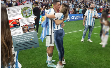 Gruaja e Di Marias i përgjigjet Ramit: Ai mund të të mësojë edhe se si të shënosh gola në finale
