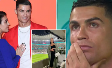 Reagimi i Georgina Rodriguezit pasi Ronaldo u la në bankën rezervë në ndeshjen ndaj Zvicrës