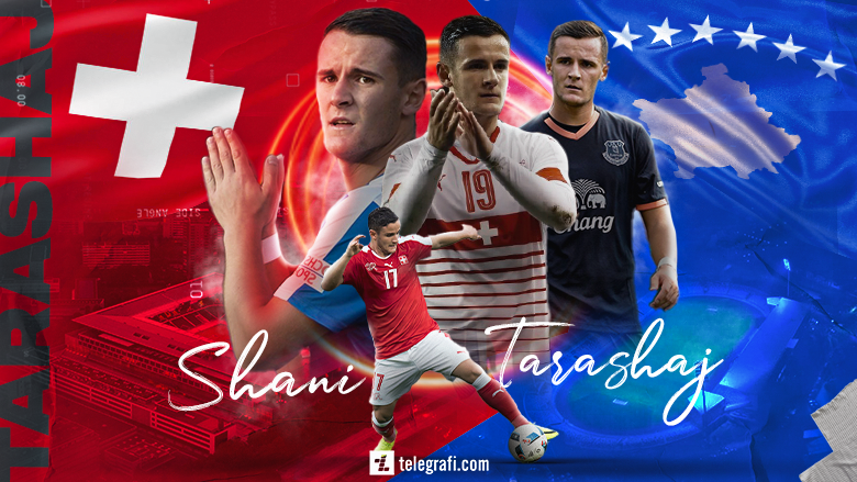 Një karrierë e shkëlqyer e Shani Tarashajt, por që përfundoi në moshën 27-vjeçare – Nga kërkesa në FIFA për të luajtur me Kosovën, te miqësia me Lukakun, golin në Bundesliga dhe paraqitja në evropian me Zvicrën