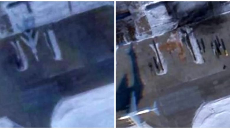 Imazhet satelitore tregojnë gjendjen para dhe pas sulmit me dronë në bazën ajrore ruse – disa prej aeroplanëve bombardues janë “zhdukur”