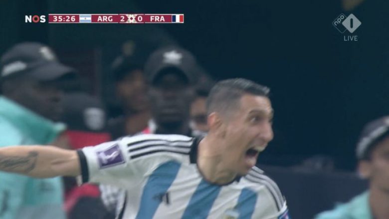 Di Maria mjeshtërisht parabollon Llorisin për golin e dytë të Argjentinës