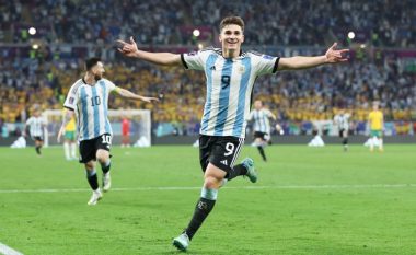 Julian Alvarez dyfishon epërsinë e Argjentinës kundër Australisë