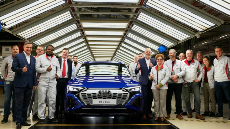 Në Belgjikë fillon prodhimi i Audi Q8 e-tron i ri