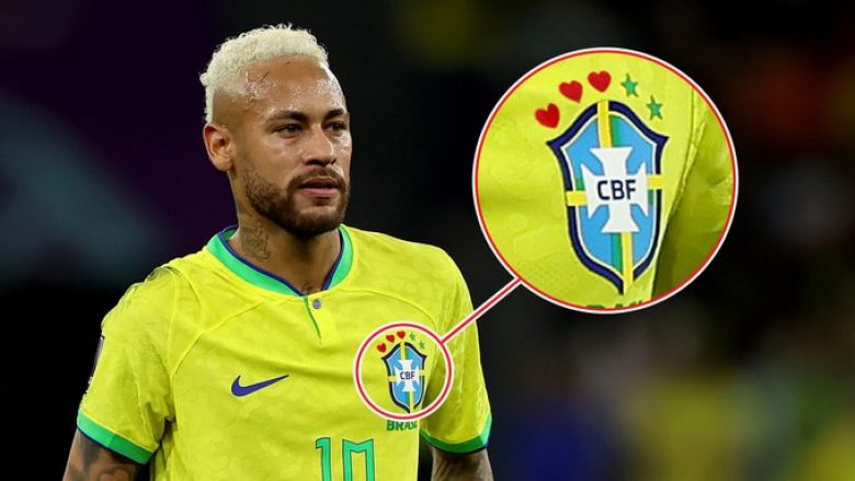 Zbulohet plani i Brazilit për të ndryshuar tre nga pesë yjet në fanellë dhe t’i zëvendësojë me zemra – në shenjë nderimi për legjendën Pele