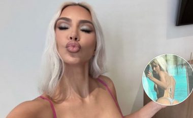 Kim Kardashian nuk i lë vend imagjinatës – ekspozon të pasmet me foton në bikini