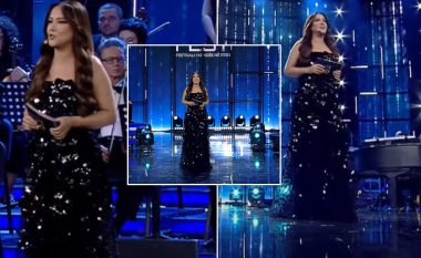 Arbana Osmani shkëlqen në natën finale të Festivalit të RTSh-së me fustan ‘Valentino’ në vlerë 18 mijë euro?