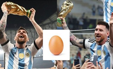 Messi thyen një tjetër rekord, fotot nga fitorja e Kupës së Botës bëhen postimi më i pëlqyer në historinë e Instagramit – lë pas edhe imazhin e vezës