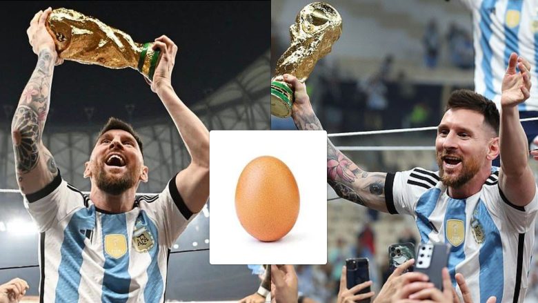 Messi thyen një tjetër rekord, fotot nga fitorja e Kupës së Botës bëhen postimi më i pëlqyer në historinë e Instagramit – lë pas edhe imazhin e vezës