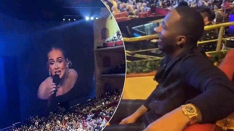 “E dua më shumë se vetë jetën” – Adele i bën dedikim romantik partnerit Rich Paul gjatë koncertit në Las Vegas