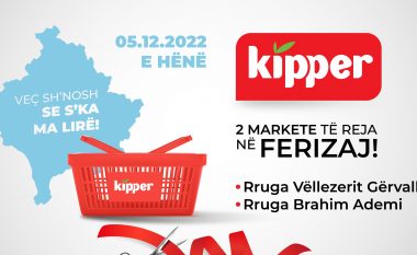 Kipper hapë edhe dy markete në qytetin e Ferizajit