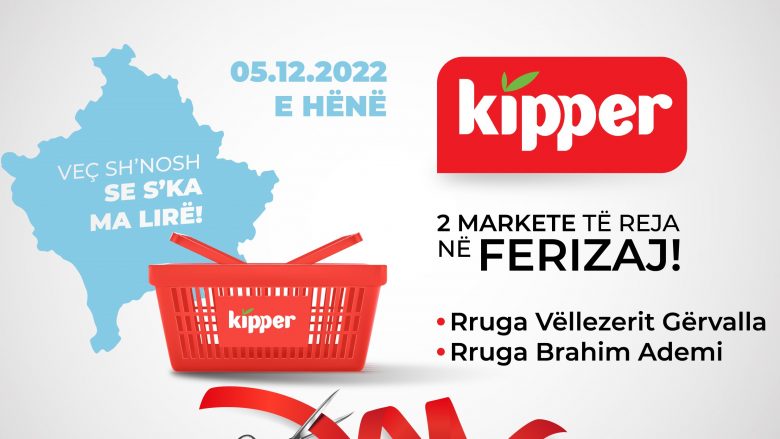 Kipper hapë edhe dy markete në qytetin e Ferizajit