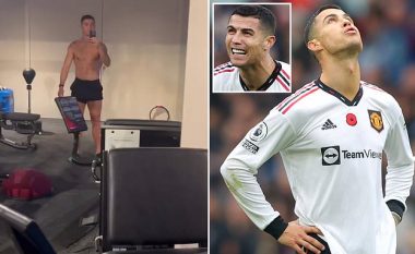 Pas humbjes në Kampionatin Botëror, Cristiano Ronaldo shfaq fizikun e tij të tonifikuar nga palestra