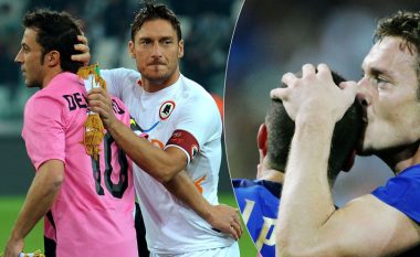 Shaka mes legjendash, Totti e ngacmon Del Pieron duke e quajtur ‘shofer tramvaji’