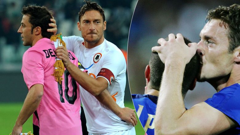 Shaka mes legjendash, Totti e ngacmon Del Pieron duke e quajtur ‘shofer tramvaji’