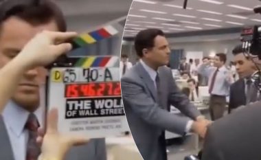Pamjet nga xhirimet e “Wolf of Wall Street” i kanë mahnitur fansat se sa shpejt DiCaprio hyn në karakter