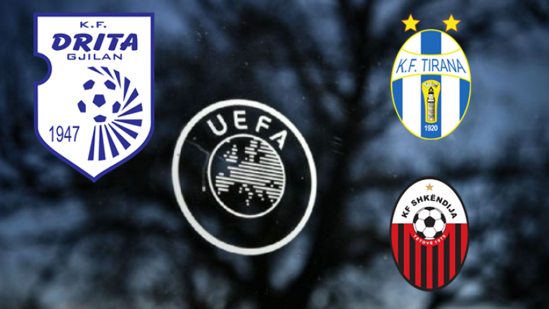 Renditja e UEFA-s për klubet shqiptare: Shkëndija e para, Drita lider për Kosovë