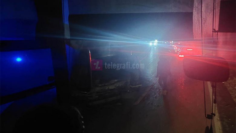 Aksidentohet vetura e eskortës së kryeministrit Kurti, nuk ka të lënduar