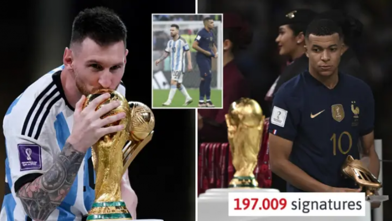 Në Francë kërkojnë të riluhet finalja e Kampionatit Botërorit dhe tashmë janë mbledhur mbi 200 mijë nënshkrime