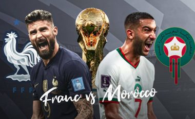 Francë – Maroku: Gjysmëfinalja e dytë e Botërorit – Argjentina e relaksuar pret fituesin