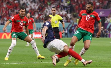 “Na mohoi dy penallti”, Maroku ankesë në FIFA për gjyqtarin e gjysmëfinales me Francën