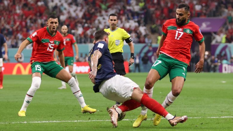 “Na mohoi dy penallti”, Maroku ankesë në FIFA për gjyqtarin e gjysmëfinales me Francën