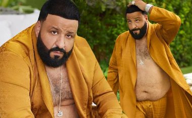 DJ Khaled tregohet i guximshëm teksa pozon me barkun e zhveshur për linjën e të brendshmeve të Rihannas