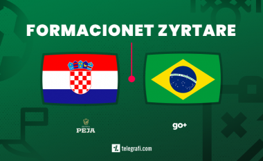 Kroaci – Brazil, formacionet zyrtare të super ndeshjes çerekfinale