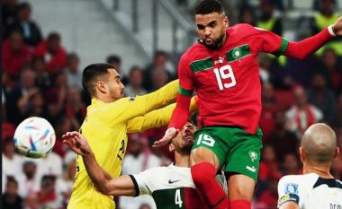 Maroku e mbyll me epërsi pjesën e parë ndaj Portugalisë, En Nesyri shënues i golit