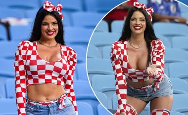 Tifozja atraktive kroate Ivana Knoll rrezikon të paditet nga autoritetet e Katarit?