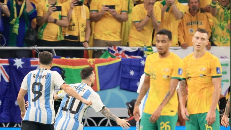 Argjentina 2-1 Australia, notat e lojtarëve – Messi më i vlerësuari