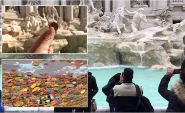 Mbi 1 milion euro çdo vit – çfarë ndodh me paratë e hedhura nga turistët në shatërvanin e Trevit në Romë, Itali?