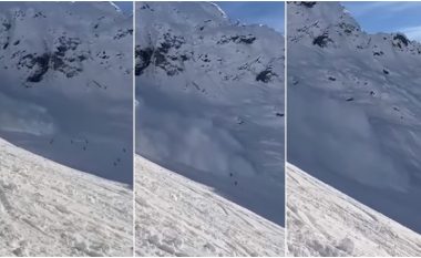 Shpëtohen të gjithë skiatorët e zhdukur – publikohen momentet e frikshme të ortekut në Austri