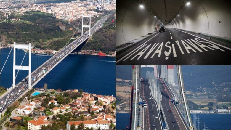 Tunelet dhe urat gjigante që lidhin Evropën me Azinë