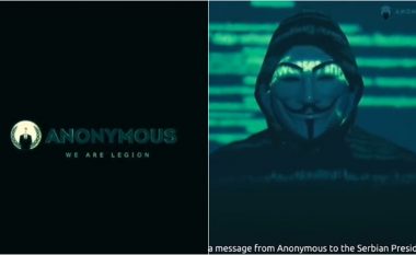 ‘Anonymous’ kërcënon Vuçiqin – i bën thirrje që të ndalojë aktivitetet e rrezikshme në Kosovë