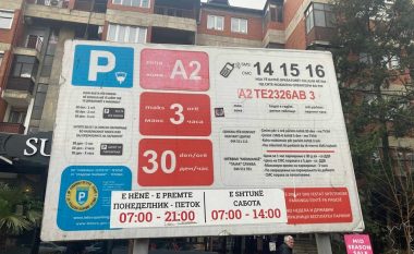 NP “Parkingu i qytetit” në Tetovë me dy risi për shfrytëzimin e parkingjeve në qytet