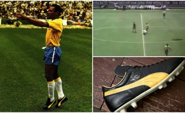 Pele u pagua 120,000 dollarë për të lidhur këpucët para ndeshjes për shkak të një grindjeje mes vëllezërve që zotëronin Puman dhe Adidasin