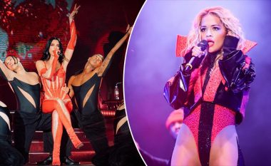 Dua Lipa krenohet me numrin e njerëzve në koncert, Rita Ora sërish ia kujton që nuk ka arritur t’ia thyejë rekordin e saj