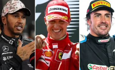 Renditen 10 pilotët me fitimet më të mëdha në Formula 1 nga të gjitha kohërat - Schumacher i pakonkurrencë